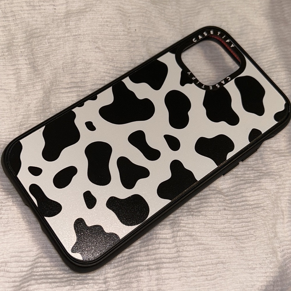 Casetify Cow Print IPhone 11 Pro Case - Picture 2 of 4